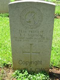 Dar Es Salaam War Cemetery - Sansom, R C